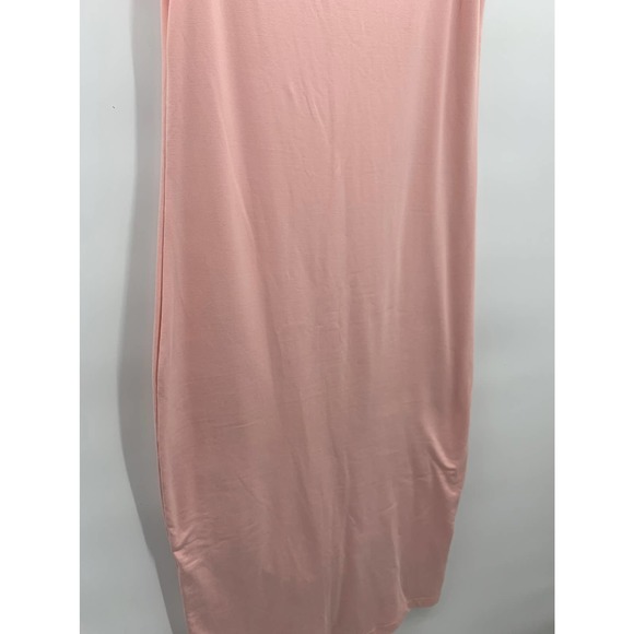 Bumpsuit The Brigitte Maternity Maxi Dress Large Pink Soft Comfy Lined. - Picture 4 of 8